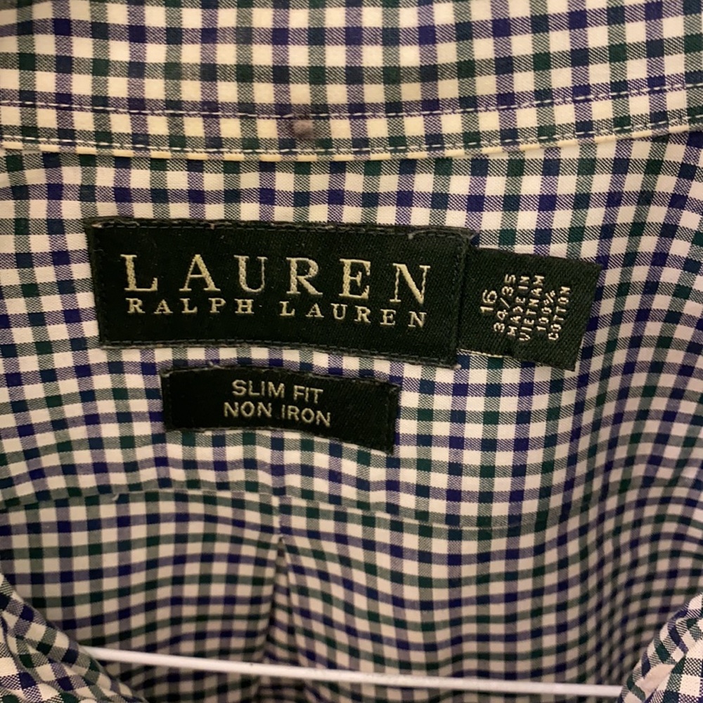 Ralph Lauren Dress Shirt 16, 34/35 - Picture 2 of 3